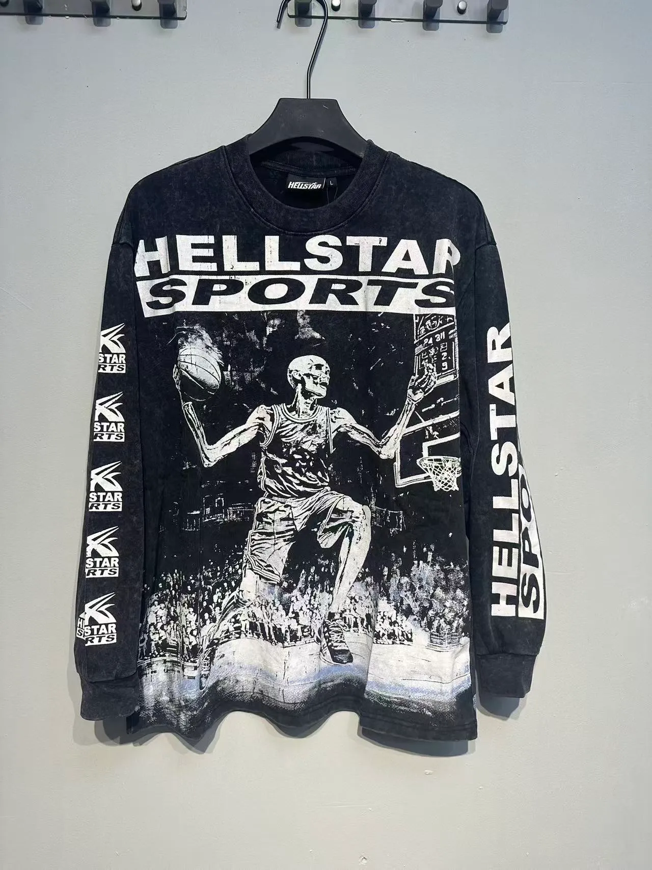 H 9101# Black I P85 In Stock Hellstar / T （fabric): 26 300 Sizes（size）：S-M- L- X L （colour）： Black